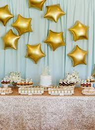 The dessert display table was a vision of fun with a gorgeous black and white patterned backdrop that. 11 Creative Gender Neutral Baby Shower Ideas