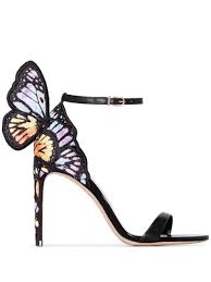 Discover the best high heels online. Sophia Webster Women S Chiara 85 Embroidered Butterfly High Heel Sandals In Black Modesens