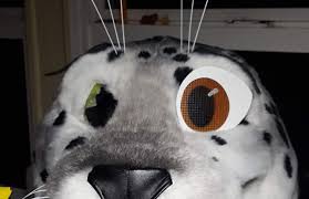 How to make fursuit eyes without mesh ( cheap fursuit eyes ). Matrices Making Toony Eyes