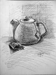 Educational videos, drawing videos, coloring page videos, disney coloring page and coloring book with color pencil for childr. Line Drawing Tea Pot Tea Pots Art Art Drawings