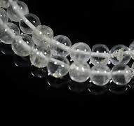 2 Strand 6MM Natural Clear Rock Crystal Quartz Round Balls Gemstone 5" Beads