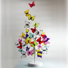 The Summertime And Butterflies All Belong To Your Creation Meaning Flower Table Lamp Whimsical Decor Turquoise Butterflies One Etsy In 2020 Whimsical Decor Butterfly Table 3d Butterfly Wall Art