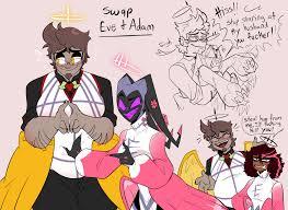 queen_beefox💖 — Heres Adam in my swap Exorcist Eve au