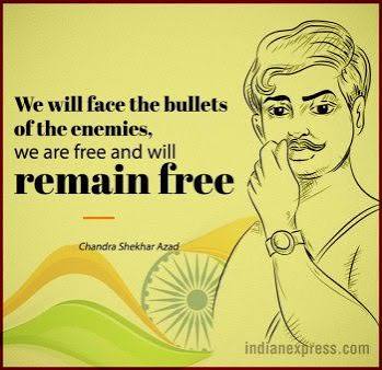 Chandra Shekhar Azad's death anniversary: 8 quotes on patriotism by the freedom fighter | Trending Gallery News - The Indian Express