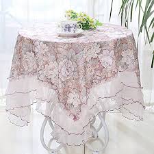 Washable Tablecloth Wedding Restaurant Party Banquet Decoration Cloth Cover Tablecloth Dining Room Table Coffee Table Cover Tablecloth Dining Tablecloth Fabric