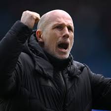 Rangers boss Philippe Clement celebrates with unrecognisable throwback pic  but fans can't get enough of old club sponsor