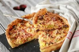 Tarte Feuilletee Aux Poireaux Et Aux Lardons Recette En 2020 Tarte Aux Poireaux Recette A Base De Pate Feuilletee Tarte Aux Poireaux Lardons