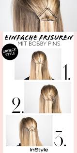 Instyle Instylegermany Frisuren Bobbypins Hair Haare Bobby Haar Styling Frisuren