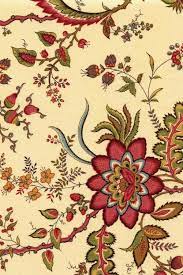 A tree of life fabric done in red, pink, and teal. Indienne Cotton Fabric 110cm Width Motif 8 On Tea Base