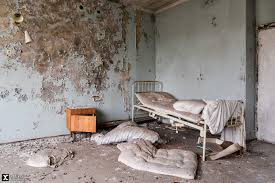 Its all over the world. Pripyat City Hospital 126 Chernobyl 35 Years Later