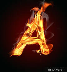 Fire Letter A Wall Mural Pixers We Live To Change Love Background Images Background Images Wallpapers Best Photo Background