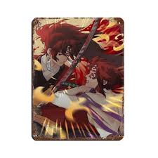 Yoriichi & Kokushibo Kimetsu No Yaiba Anime Poster 1 Retro Poster Metal Tin  Sign Chic Art Retro Iron Painting Bar People Cave Cafe Family Garage Poster  Wall Decoration 12x16inch(30x40cm) : Amazon.co.uk: Home