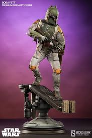 Star Wars Boba Fett Premium Format Tm Figure By Sideshow Co Star Wars Boba Fett Star Wars Figurines Sideshow Star Wars