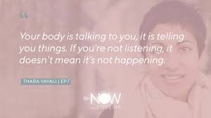 Your body is talking to you: NOW with Steve Rio