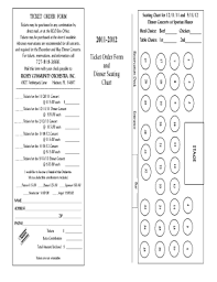 24 Printable Seating Charts Forms And Templates Fillable