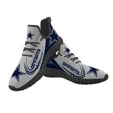 Dallas Cowboys Sneakers Big Logo Yeezy Shoes Cowboy Shoes Dallas Cowboys Shoes Yeezy Shoes