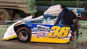 Crossed the finish line to claim the win, austin dillon in the 3 car got. Dirt Track Racing Scary Crash Splits Late Model In Half Facebook
