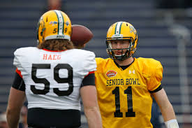 Carson james wentz is an american football quarterback for the indianapolis colts of the national football league. Colts Joe Haeg Deflects Eagles Trash Talk Dishes It To Carson Wentz