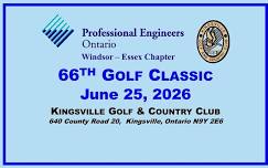 PEO Windsor-Essex Chapter Golf Classic