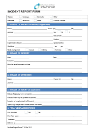 Explain the order which things happened 3. Referee Report Template Queensland Health 2 Templates Example Incident Report Form Incident Report Report Template