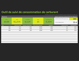 Outil De Suivi De Consommation De Carburant