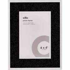 Check spelling or type a new query. Wilko Black Glitter Photo Frame 6 X 4 Inch Wilko