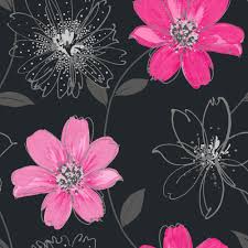 Features of pink black flowers theme: Black And Pink Flower Wallpapers Top Free Black And Pink Flower Backgrounds Wallpaperaccess