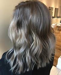 Dark To Light Ash Ombre Ash Brown Hair Color Brown Hair Balayage Brown Blonde Hair