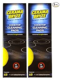 • purchase the cooktop cleaner you love, and try out our granite & quartz cleaner! 2 Pack Cerama Bryte Ceramic Cooktop Cleaning Pads Total 20 Pads Buy Online In El Salvador At Elsalvador Desertcart Com Productid 2405949