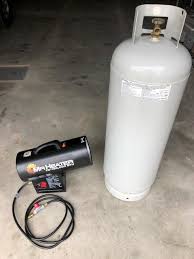 Stock up on the right propane tank accessories to keep your propane tank properly. 125k Btu Propane Heater With 100 Lb Tank Nex Tech Classifieds