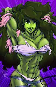Color Commission :: She Hulk by www.deviantart.comstinadarhk on  @DeviantArt | Shehulk, She hulk transformation, Hulk