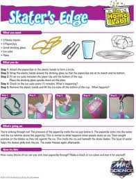 The Skater S Edge Cool Science Experiments Fun Science Science Experiments