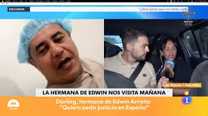 Darlin, hermana de Edwin Arrieta, responde a a la frase más dolorosa de  Marcos García Montes