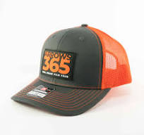 ARROW 365 RUBBER PATCH CHARCOAL/NEON ORANGE-MESH