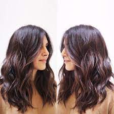 Caramel highlights on brown and dark brown hair. 17 Stunning Photos Of Lowlights For Brown Hair