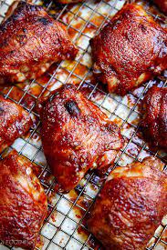 Baked Bbq Chicken Thighs - Craving Tasty