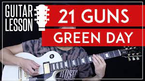21 Guns Guitar Tutorial Green Day Guitar Lesson Tabs Solo Guitar Cover Youtube