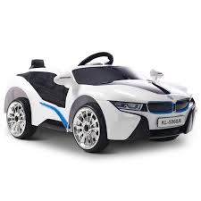 Bmw I8 Style Electric Toy Car White Bmw I8 Bmw Kids Ride On Toys