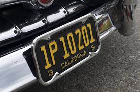 Last year any black/yellow plates were issued. Slideshow Dmv Bringing Back California S Black And Yellow License Plates 89 3 Kpcc