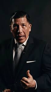 Retired Marine SGT. Major, Juan “El Jefe” Hidalgo speaks