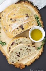Crusty Rosemary Olive Bread Recipe Recipe Olive Bread Bread Recipes Homemade Recipes
