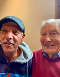 The Marinelli Couloir was first skied by this fellow. He dropped in  Directissima from Silbersattel. Solo. In the 60's. With State of the Art  straight skis circa late 60's… Master of the