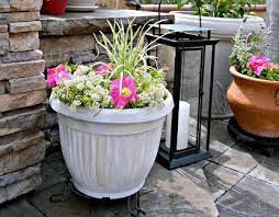 10 Diy Plastic Flower Pot Makeover Ideas Plastic Flower Pots Cheap Flower Pots Flower Pots