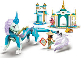 But when sinister monsters known as the druun threatened the land, the dragons sacrificed themselves to save humanity. Lego Disney Raya The Last Dragon Raya And Sisu Dragon 43184
