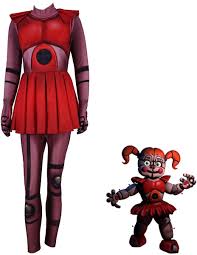 This is fan made with fan theorys and ideas. Amazon Com Circus Baby Costumes Five Nights At Freddy S Sister Cosplay Costume Halloween Costume For Womens Girls Clothing