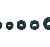 Accessoire électricité Antidérapant 30 Pièces Passe-Fil Caoutchouc Noir 18  Mm - Joints Étanches Pour Câbles Électriques - Protection Eau/Poussière -  ...