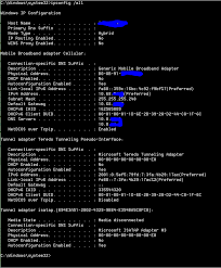 This is accomplished by using the /all switch. Blank Network Connection Properties Super User