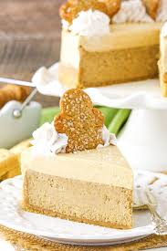 Here is the recipie i. Gingerbread Cheesecake Recipe With Shortbread Crust Holiday Dessert
