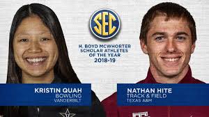 Hite, Quah named McWhorter Scholar-Athletes of the Year