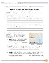 Geol 111 assignment 1 geol 111 introduction to geology. Mineral Identification